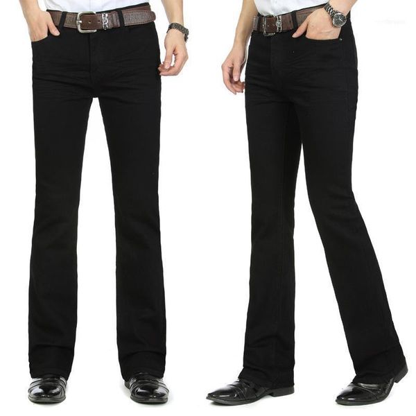 men's jeans men autumn and winter business casual clothing boot cut denim semi-flared pants color black trousers1, Blue
men's jeans men autumn and winter business casual clothing boot cut denim semi-flared pants color black trousers1, Blue