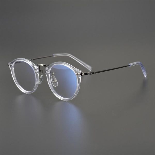 fashion sunglasses frames retro vintage pure titanium round glasses clear frame myopia reading computer spectacle designer eyewear gms805 ey, Black
fashion sunglasses frames retro vintage pure titanium round glasses clear frame myopia reading computer spectacle designer eyewear gms805 ey, Black