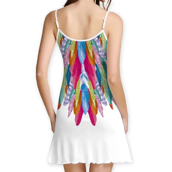 fashionable sweet little fresh digital print dress with suspender and auricular edge, Black;gray
fashionable sweet little fresh digital print dress with suspender and auricular edge, Black;gray