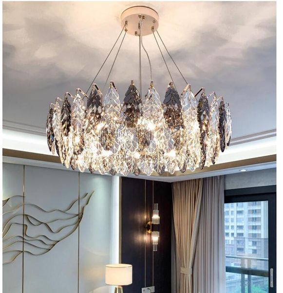 modern crystal led pendant lamp smokey color living dining room deco el hall bedroom luxury boule de cristal suspension light lamps
modern crystal led pendant lamp smokey color living dining room deco el hall bedroom luxury boule de cristal suspension light lamps