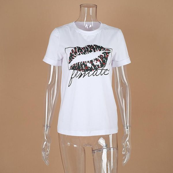 women's t-shirt 2021 women o-neck print short-sleeved female white casual all-match loose fashion floral tees spring summer xa226f
women's t-shirt 2021 women o-neck print short-sleeved female white casual all-match loose fashion floral tees spring summer xa226f