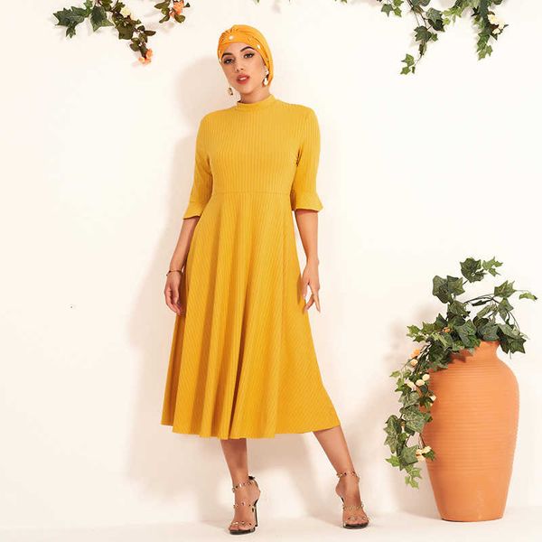 casual dresses spring summer women's round neck lotus leaf sleeve big a-line knitted stretch arab (no headscarf) ioje, Black;gray
casual dresses spring summer women's round neck lotus leaf sleeve big a-line knitted stretch arab (no headscarf) ioje, Black;gray