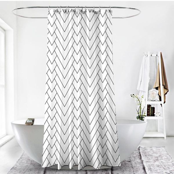shower curtains geometric line printing curtain thick polyester creative waterproof bathroom
shower curtains geometric line printing curtain thick polyester creative waterproof bathroom