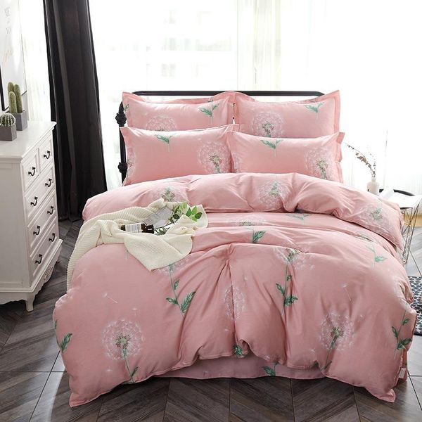 bedding sets high-quality pink dandelion flower duvet cover leaf bed sheet kid set twin single king cotton home textile
bedding sets high-quality pink dandelion flower duvet cover leaf bed sheet kid set twin single king cotton home textile