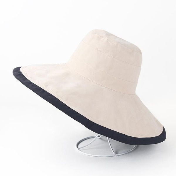 wide brim hats hat big women summer sun beach autumn reversible holiday accessory for teenagers outdoor, Blue;gray
wide brim hats hat big women summer sun beach autumn reversible holiday accessory for teenagers outdoor, Blue;gray