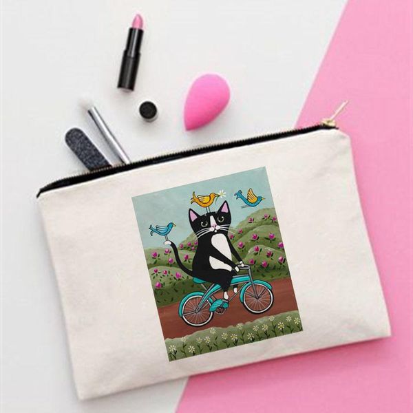 cosmetic bags & cases women french press coffee cats earth day cat on bicycle fashion cosmetics organizer bag for travel storage gift
cosmetic bags & cases women french press coffee cats earth day cat on bicycle fashion cosmetics organizer bag for travel storage gift