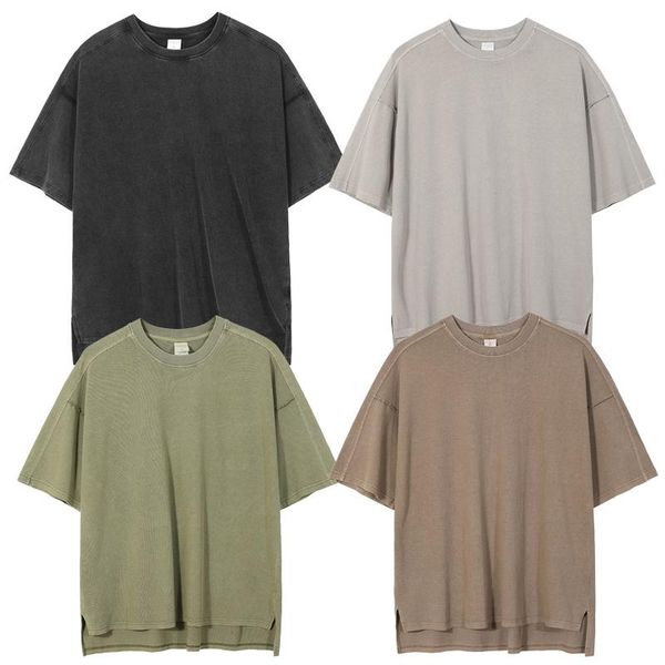 men's t-shirts men streetwear retro loose t-shirt european and american street fashion short-sleeved trendy for, White;black
men's t-shirts men streetwear retro loose t-shirt european and american street fashion short-sleeved trendy for, White;black