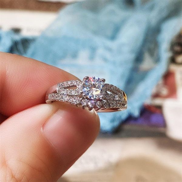 wedding rings caoshi modern style trendy bands women fashionable design engagement accessories shiny crystal zirconia jewelry, Slivery;golden
wedding rings caoshi modern style trendy bands women fashionable design engagement accessories shiny crystal zirconia jewelry, Slivery;golden