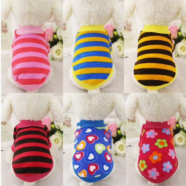 dog apparel stripes heart small flower coral velvet heattech vip teddy clothing pet clothes
dog apparel stripes heart small flower coral velvet heattech vip teddy clothing pet clothes