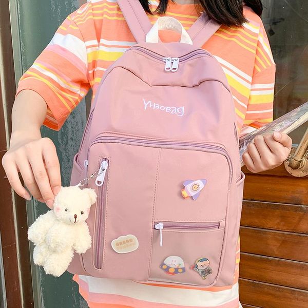 fashion women backpack cute waterproof rucksack nylon bookbag for teenager girls kawaii school bag travel mini
fashion women backpack cute waterproof rucksack nylon bookbag for teenager girls kawaii school bag travel mini