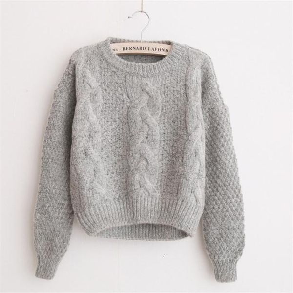 women's sweaters winter pullover and oneck twisted sweater pull femme sweter mujer short femninino winter sweater 2l77, White;black
women's sweaters winter pullover and oneck twisted sweater pull femme sweter mujer short femninino winter sweater 2l77, White;black