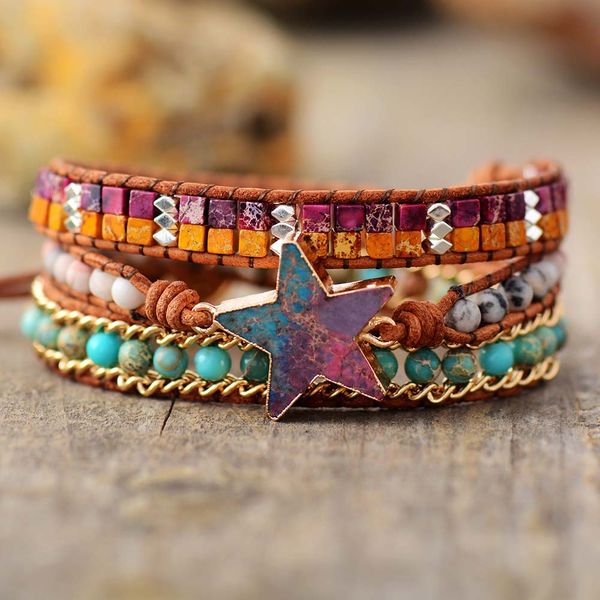 fashion star leather wrap bracelets w/ nautural stone multilayers statement bracelet teengirl women jewelry bijoux dropshipping a, Golden;silver
fashion star leather wrap bracelets w/ nautural stone multilayers statement bracelet teengirl women jewelry bijoux dropshipping a, Golden;silver