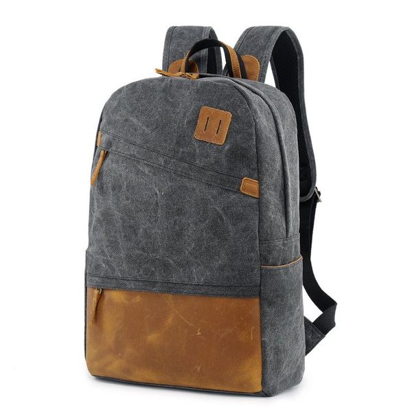 backpack style men's casual solid canvas concise fashion high-capacity school bags computer package
backpack style men's casual solid canvas concise fashion high-capacity school bags computer package