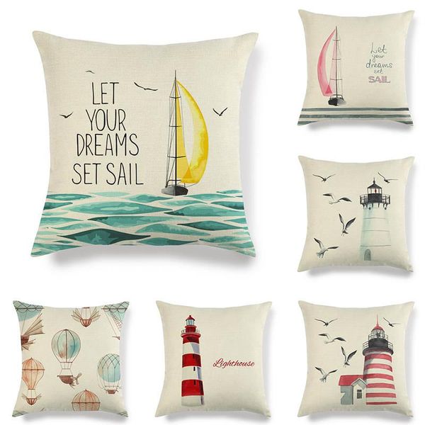 cushion/decorative pillow 45cm*45cm watercolor sailing boats and lighthouses linen/cotton throw covers cushion cover home decorative
cushion/decorative pillow 45cm*45cm watercolor sailing boats and lighthouses linen/cotton throw covers cushion cover home decorative