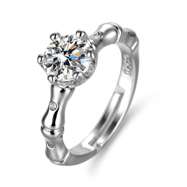 wedding rings 1 karat bamboo six-claw inlaid zircon fashion simulation moissanite rhinestone open ring for women engagement, Slivery;golden
wedding rings 1 karat bamboo six-claw inlaid zircon fashion simulation moissanite rhinestone open ring for women engagement, Slivery;golden