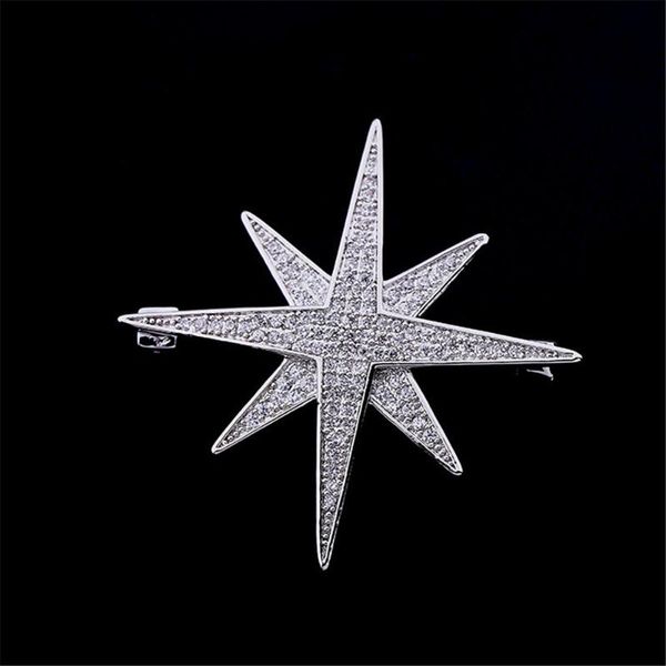 pins, brooches fashion high-grade micro inlay zircon six-pointed star brooch collar needle pins accessories badge jewelry, Gray
pins, brooches fashion high-grade micro inlay zircon six-pointed star brooch collar needle pins accessories badge jewelry, Gray