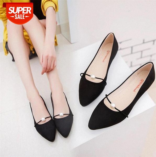 2020 new women solid color suede flats heel pearl fashion basic pointed toe ballerina ballet flat slip on shoes #sj22
2020 new women solid color suede flats heel pearl fashion basic pointed toe ballerina ballet flat slip on shoes #sj22