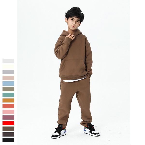 2022 teen boys clothing winter kids boy sets solid color plus fleece warm casual childrens sweatershirt sport girls clothing, White
2022 teen boys clothing winter kids boy sets solid color plus fleece warm casual childrens sweatershirt sport girls clothing, White