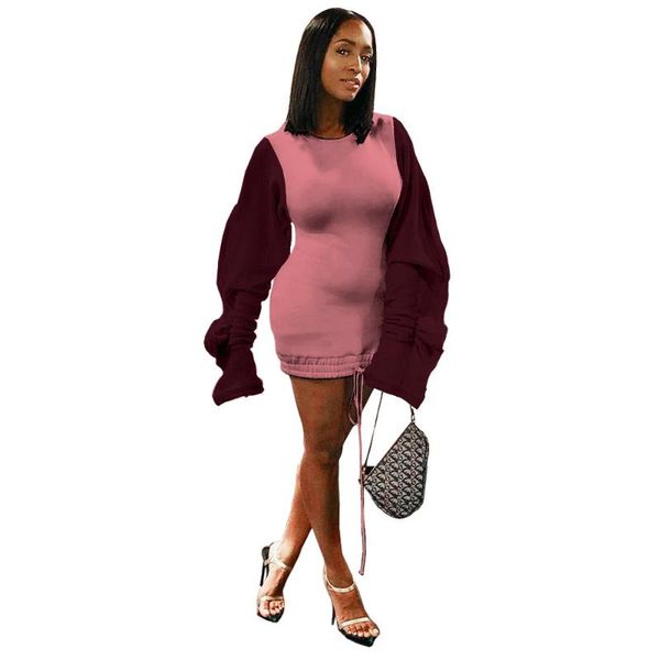 ruffle puff sleeve casual hoodie dress women drawstring split long sweatshirt autumn winter fleece plus size dresses, Black;gray
ruffle puff sleeve casual hoodie dress women drawstring split long sweatshirt autumn winter fleece plus size dresses, Black;gray
