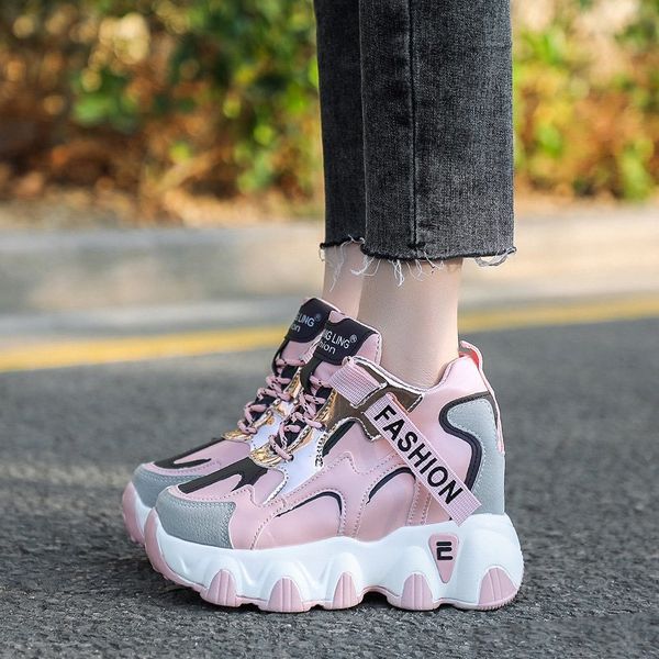 high platform women sneakers autumn thick sole casual shoes breathable leather walking spring chunky shoes woman zapatos mujer
high platform women sneakers autumn thick sole casual shoes breathable leather walking spring chunky shoes woman zapatos mujer