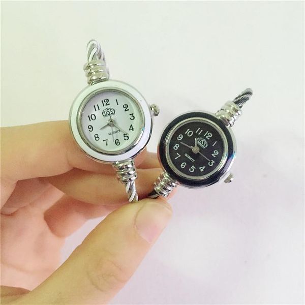wristwatches steel wire rope thin alloy bracelet watches for women ladies female simple fashion casual students dress quartz wrist watch, Slivery;brown
wristwatches steel wire rope thin alloy bracelet watches for women ladies female simple fashion casual students dress quartz wrist watch, Slivery;brown