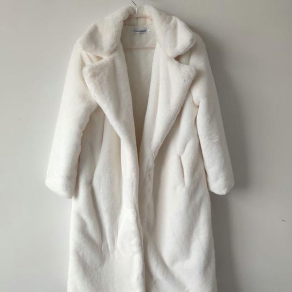 women's fur & faux coat winter women artificial woman outerwear loose lapel overcoat female thick warm coats 2021, Black
women's fur & faux coat winter women artificial woman outerwear loose lapel overcoat female thick warm coats 2021, Black