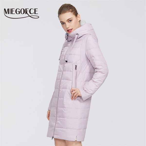 miegofce designer collection women jacket with zipper and medium knee length resistant collar hood coat 210923, Black
miegofce designer collection women jacket with zipper and medium knee length resistant collar hood coat 210923, Black