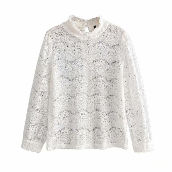 women's blouses & shirts 2021 elegant women white lace blouse see through female office sleeve crew neck ladies work wear to
women's blouses & shirts 2021 elegant women white lace blouse see through female office sleeve crew neck ladies work wear to