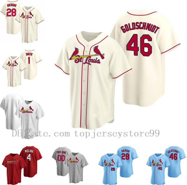 custom 2021 men women youth baseball jersey 4 yadier molina cardinal 46 paul goldschmidt 28 nolan arenado dejong carlos martinez marcell ozu, Blue;black
custom 2021 men women youth baseball jersey 4 yadier molina cardinal 46 paul goldschmidt 28 nolan arenado dejong carlos martinez marcell ozu, Blue;black