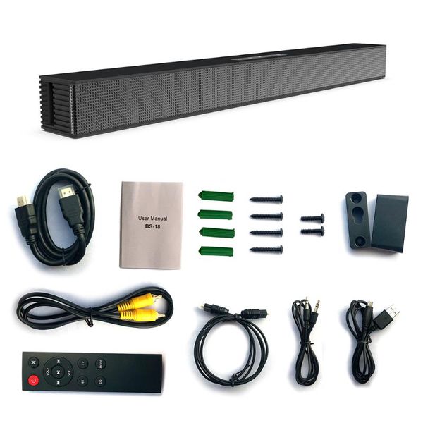 mini speakers bs18 wireless soundbar wall hang bluetooth speaker powerful 3d music sound bar home theater aux 3.5mm rca tf card for tv pc
mini speakers bs18 wireless soundbar wall hang bluetooth speaker powerful 3d music sound bar home theater aux 3.5mm rca tf card for tv pc