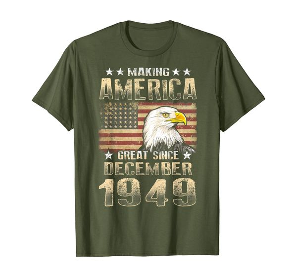 Making America Great Since December 1949 T-Shirt Gift, Mainly pictures