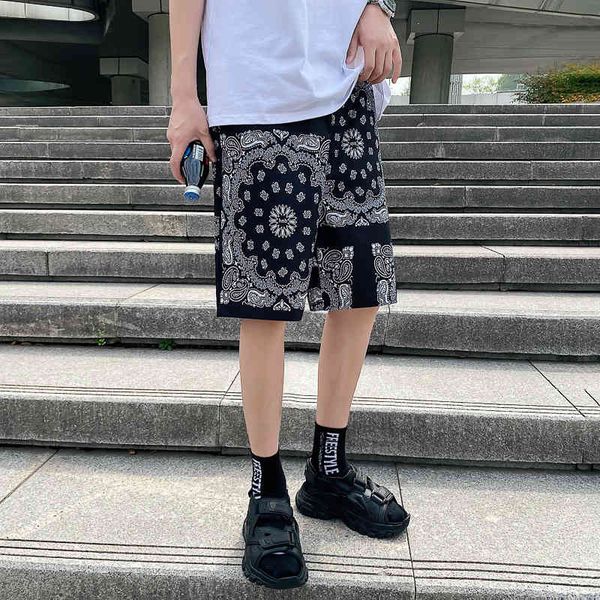 men's shorts 2021 new printed streetwear hiphop elastic waist summer beach for ysbt, White;black
men's shorts 2021 new printed streetwear hiphop elastic waist summer beach for ysbt, White;black