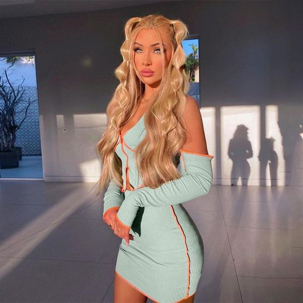 women's tracksuits white matching 2 two piece sets short skirt for vintage sportswear suit summer 2021 female clothing, Gray 
women's tracksuits white matching 2 two piece sets short skirt for vintage sportswear suit summer 2021 female clothing, Gray