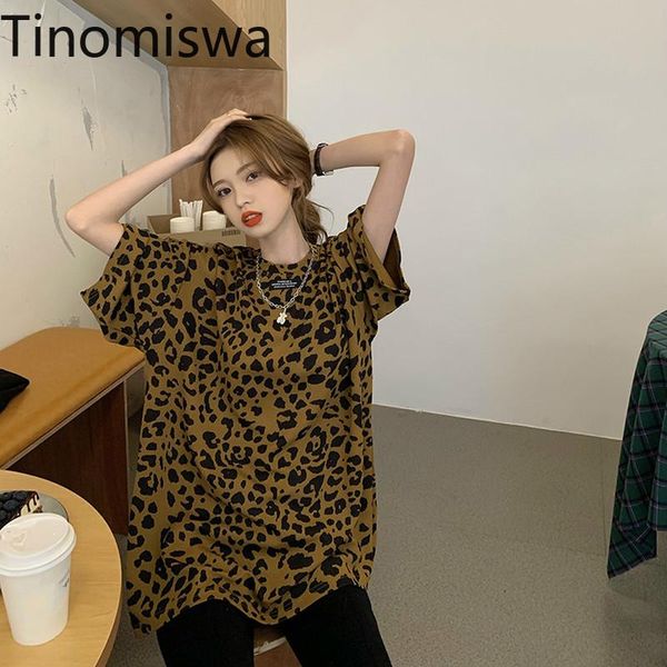 women's t-shirt tinomiswa leopard print short-sleeved female ins 2021 spring korean loose woman tshirts fashion inner basic top, White
women's t-shirt tinomiswa leopard print short-sleeved female ins 2021 spring korean loose woman tshirts fashion inner basic top, White
