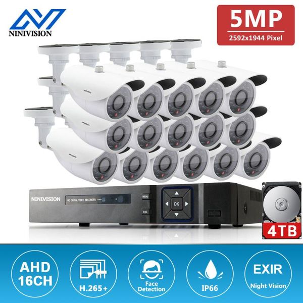 8/16pcs 5mp hd 6in1 16ch ahd dvr cctv camera security system outdoor video surveillance kit wireless kits
8/16pcs 5mp hd 6in1 16ch ahd dvr cctv camera security system outdoor video surveillance kit wireless kits
