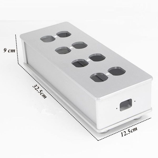 smart power plugs one pieces silver us ac supply distributor aviation aluminum shell 8 outlet box
smart power plugs one pieces silver us ac supply distributor aviation aluminum shell 8 outlet box