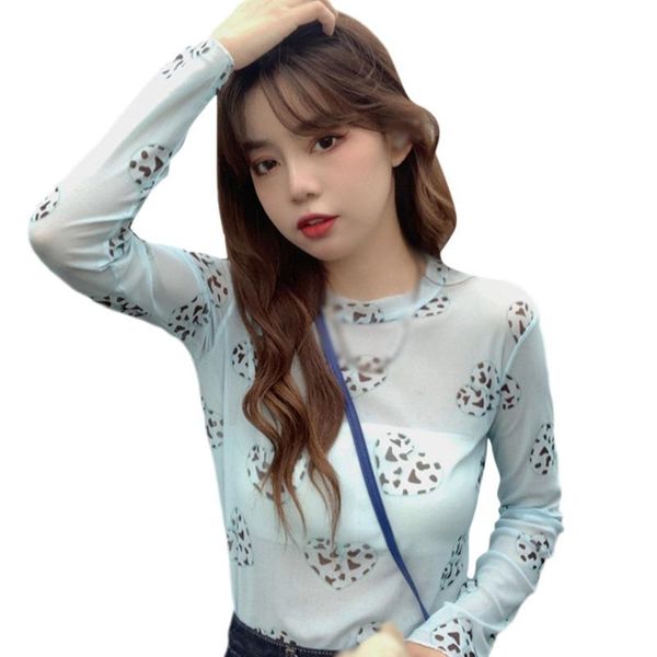 women's t-shirt women t shirt see through transparent mesh long sleeve solid slim ladies o-neck tee, White
women's t-shirt women t shirt see through transparent mesh long sleeve solid slim ladies o-neck tee, White