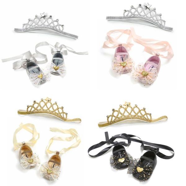 first walkers toddler baby girls soft crib shoes born lace bow princess shoes+headband 2pcs set infant cute party 
first walkers toddler baby girls soft crib shoes born lace bow princess shoes+headband 2pcs set infant cute party