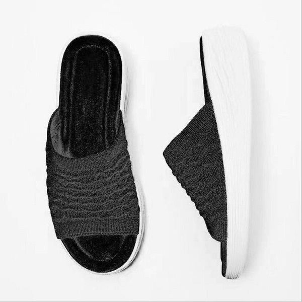 summer women's slippers comfortable wedges casual shoes for women plus size ladies sandals tenis feminino, Black
summer women's slippers comfortable wedges casual shoes for women plus size ladies sandals tenis feminino, Black