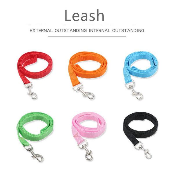dog collars & leashes pure color nylon leash rope est outdoor linking collar and harness high-quality solid durable pet accessories
dog collars & leashes pure color nylon leash rope est outdoor linking collar and harness high-quality solid durable pet accessories
