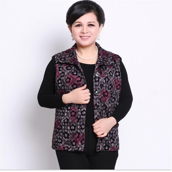 women's vests nice spring vest coat middle age mother big size women plaid printed cotton waistcoat grandma clothes sleeveless jacket a, Black;white
women's vests nice spring vest coat middle age mother big size women plaid printed cotton waistcoat grandma clothes sleeveless jacket a, Black;white