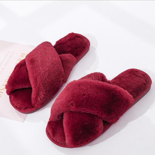 winter women house slippers faux fur fashion warm shoes female slip on flats slides cozy furry zy446, Black
winter women house slippers faux fur fashion warm shoes female slip on flats slides cozy furry zy446, Black