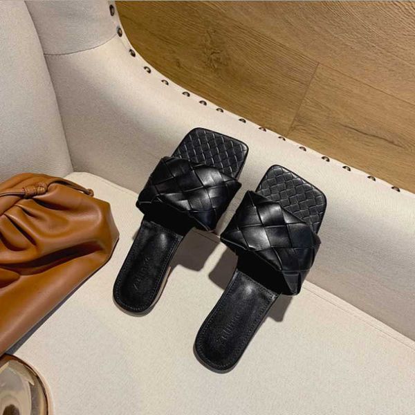 women sandals flat casual fashion mules 2021 summer cute open toe square shoes outdoor braid all-match slippers, Black
women sandals flat casual fashion mules 2021 summer cute open toe square shoes outdoor braid all-match slippers, Black