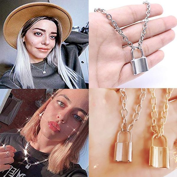 pendant necklaces necklace gift jewelry pure color simple lock shape geometric unique meaning never separate fashionable, Silver
pendant necklaces necklace gift jewelry pure color simple lock shape geometric unique meaning never separate fashionable, Silver