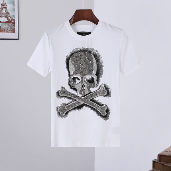 phillip plain men designer pp skull diamond t shirt short sleeve dollar brown bear brand tee o-neck skulls tshirt tees 0147, White;black
phillip plain men designer pp skull diamond t shirt short sleeve dollar brown bear brand tee o-neck skulls tshirt tees 0147, White;black