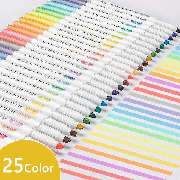 colors double head highlighter cute pen set mildliner fluorescent art supplies pastel marker school office stationery drwn highlighters, Black;red
colors double head highlighter cute pen set mildliner fluorescent art supplies pastel marker school office stationery drwn highlighters, Black;red