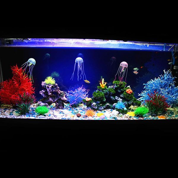 decorations 1 pcs various colors simulation fluorescent jellyfish tank accessories artificial jellyfishes aquarium fish goldfish
decorations 1 pcs various colors simulation fluorescent jellyfish tank accessories artificial jellyfishes aquarium fish goldfish
