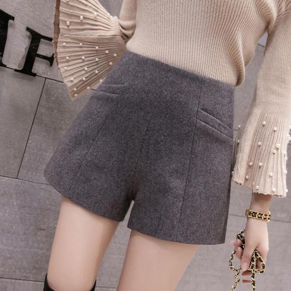 women's shorts winter thickened laidies women korean high waisted red woolen fashion solid slim loose black booty, White;black
women's shorts winter thickened laidies women korean high waisted red woolen fashion solid slim loose black booty, White;black