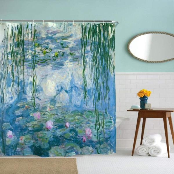 watercolor water lilies fowers floral decorative long cloth fabric shower curtain curtains
watercolor water lilies fowers floral decorative long cloth fabric shower curtain curtains