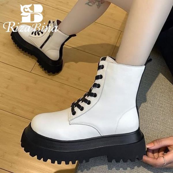 boots rizabina women ankle thick bottom zipper winter shoes fashion cool club short footwear size 35-41, Black
boots rizabina women ankle thick bottom zipper winter shoes fashion cool club short footwear size 35-41, Black